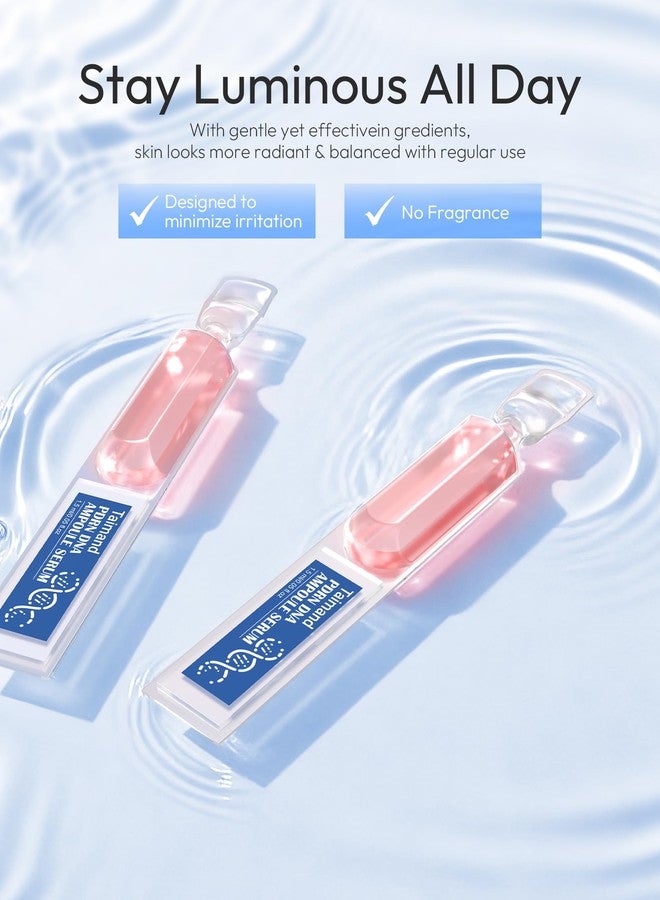 Taimand Salmon DNA PDRN Serum for Face, 99% PDRN Intensive Ampoule, Collagen, Glutathione, Niacinamide & Hyaluronic Acids, Pre-makeup Skincare, Ultra Hydrating Serum, Improves Skin Radiance, 0.05 fl.oz x 30e - Image 4